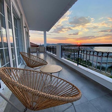 Villa Eleni Greece - Wonderful Sea View Studios Néa Ródha Exterior foto